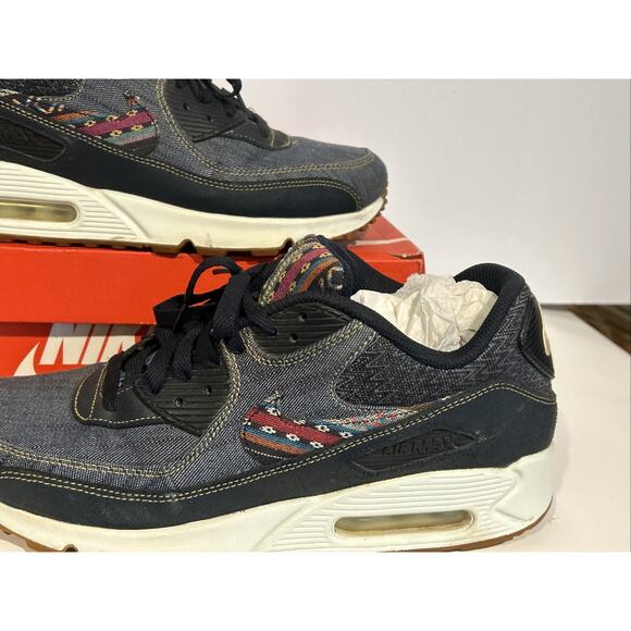 Size 11- AIR MAX 90 PREMIUM Men Dark Obsidian/Dark Obsidian Summit White OG BOX main image 5